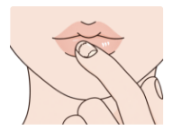 噛み癖のイメージ
